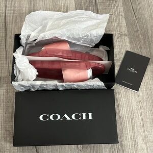 Coach Pink Slide Sandals